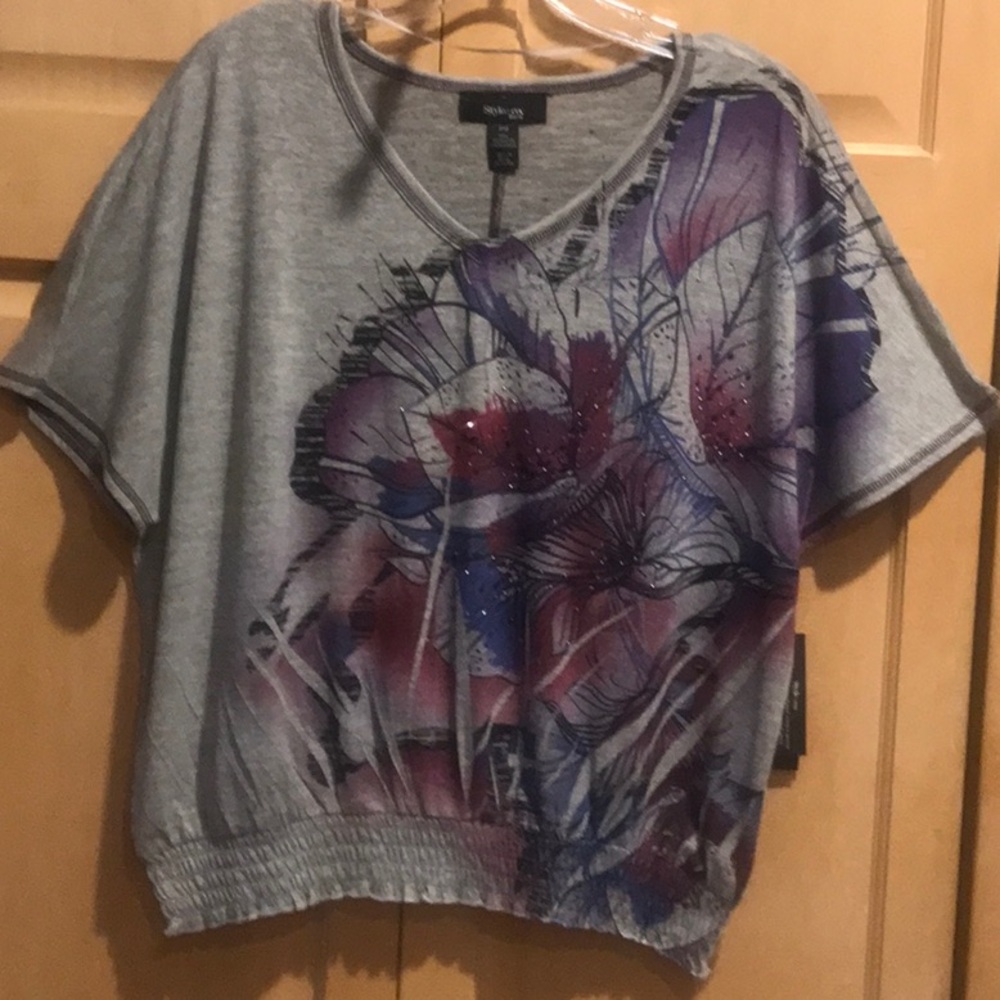 New Style & Co Petite Top